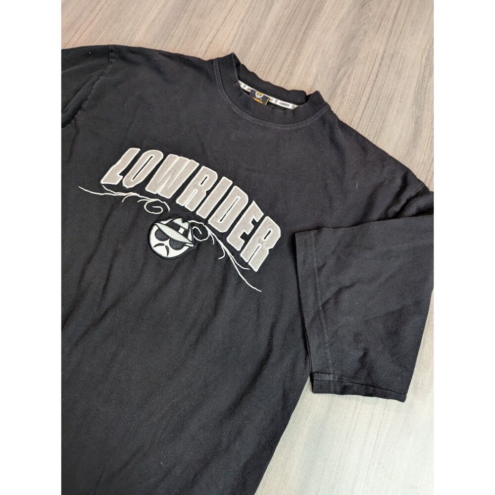 Lowrider Magazine Graphic T-Shirt Men's Black West Coast Chicano Streetwear Sz M